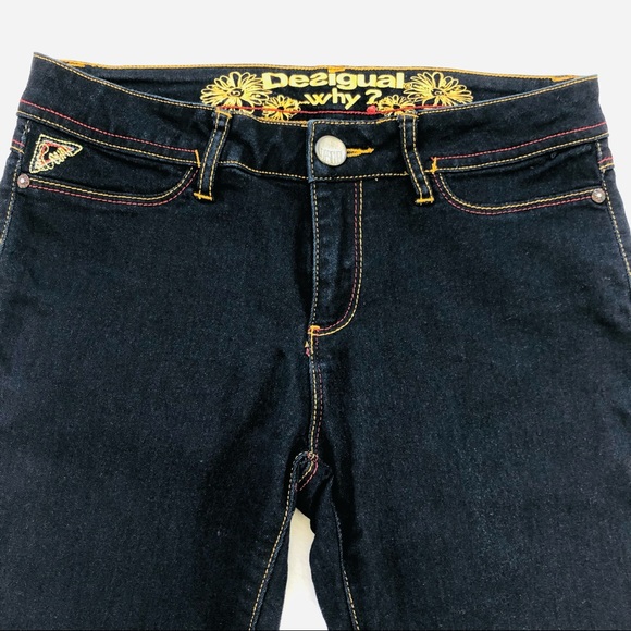 Desigual, Slim Fit Jeans, Size 26 - Picture 5 of 15